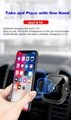 automatic clamping car wireless charger with infrared sensor Qi fast charge