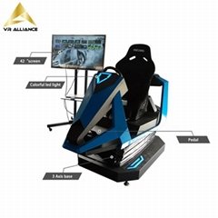 Car Driving Platform Interactive 9D Simulator machines