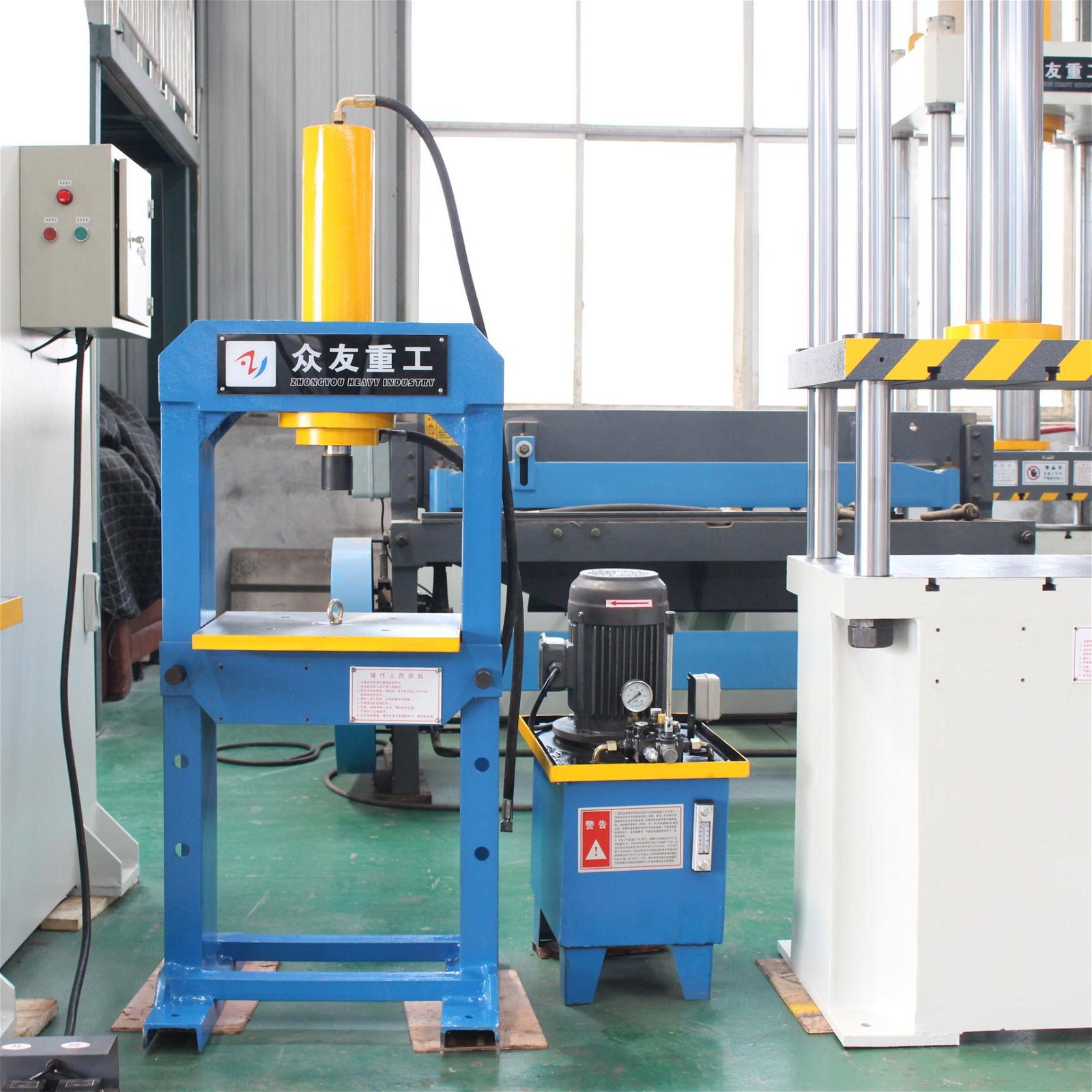 20/30/50 ton mini h frame press machine hydraulic price 2