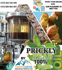 Producer of prickly pear seed oil