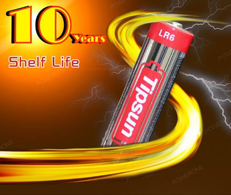 Long shelf time lr6 size aa am3 1.5v Alkaline Battery  3