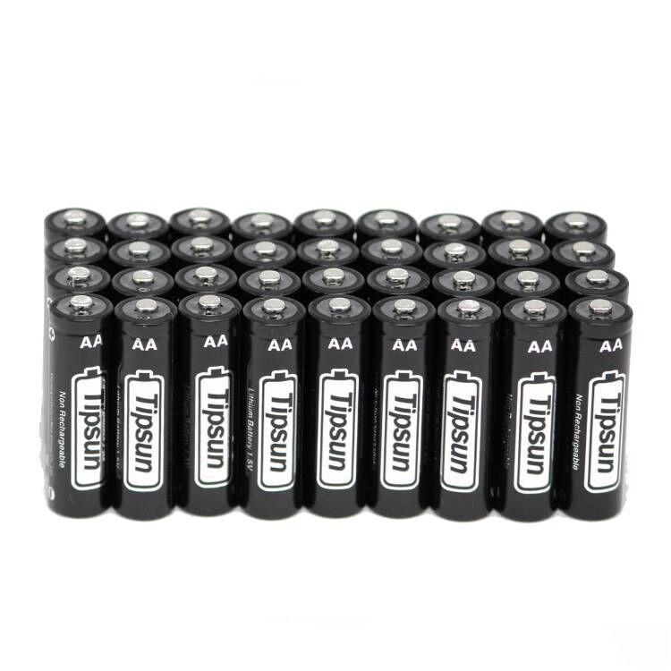 15Years Shelf Life 1.5V 2900mAh TIPSUN FR6 AA lithium battery