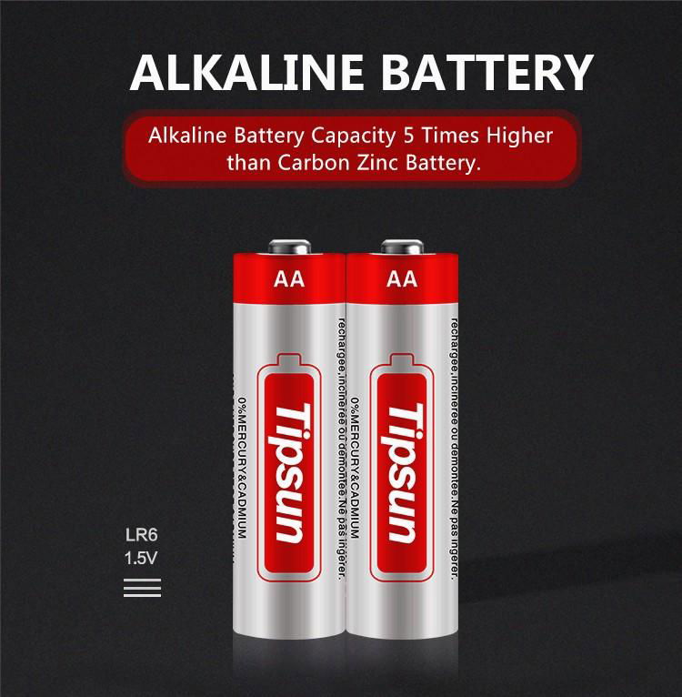 24個一盒裝 1.5V LR6 AA 5號電池 4