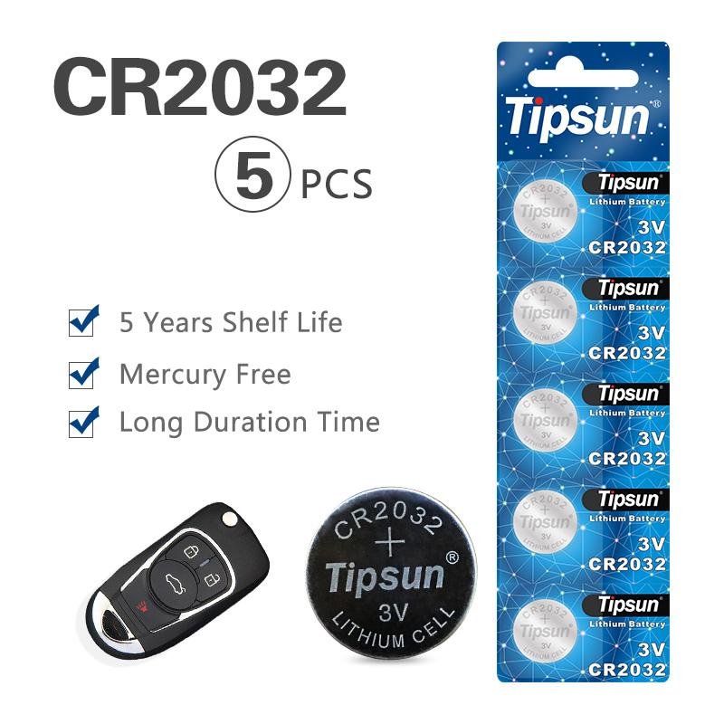 3V lithium button battery CR2032 for remote control  2
