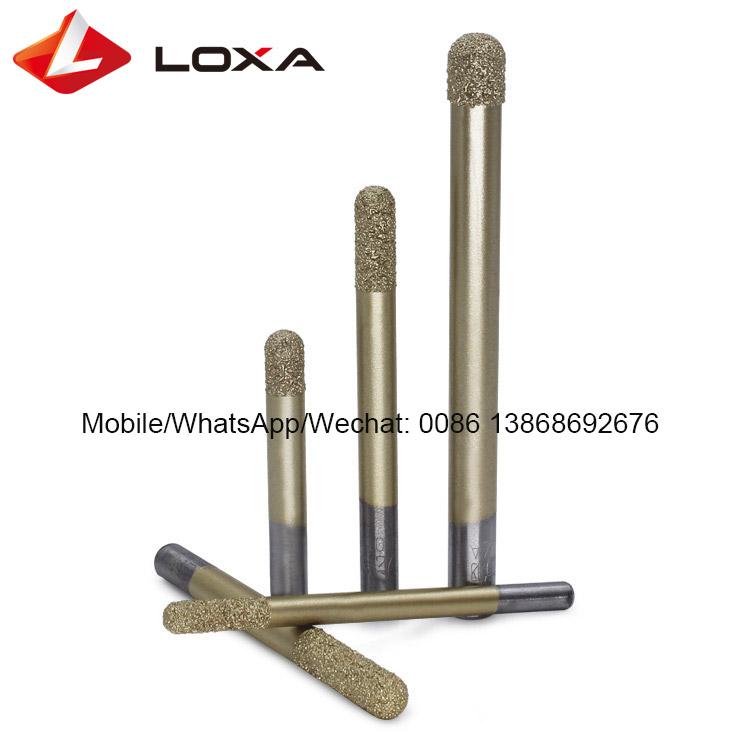 Vacuum brazed diamond engraving tools 3