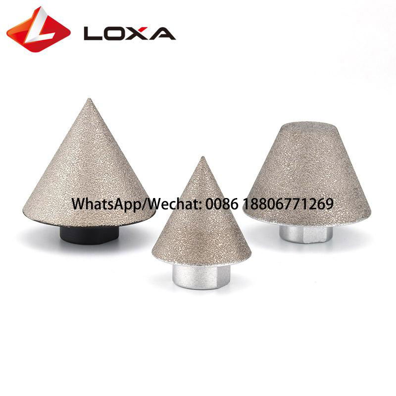 LOXA龍翔高質量倒角器打磨頭倒角鑽孔 3