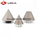 LOXA龍翔高質量倒角器打磨頭倒角鑽孔