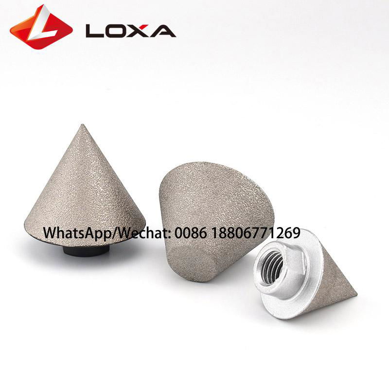 LOXA龍翔高質量倒角器打磨頭倒角鑽孔 5