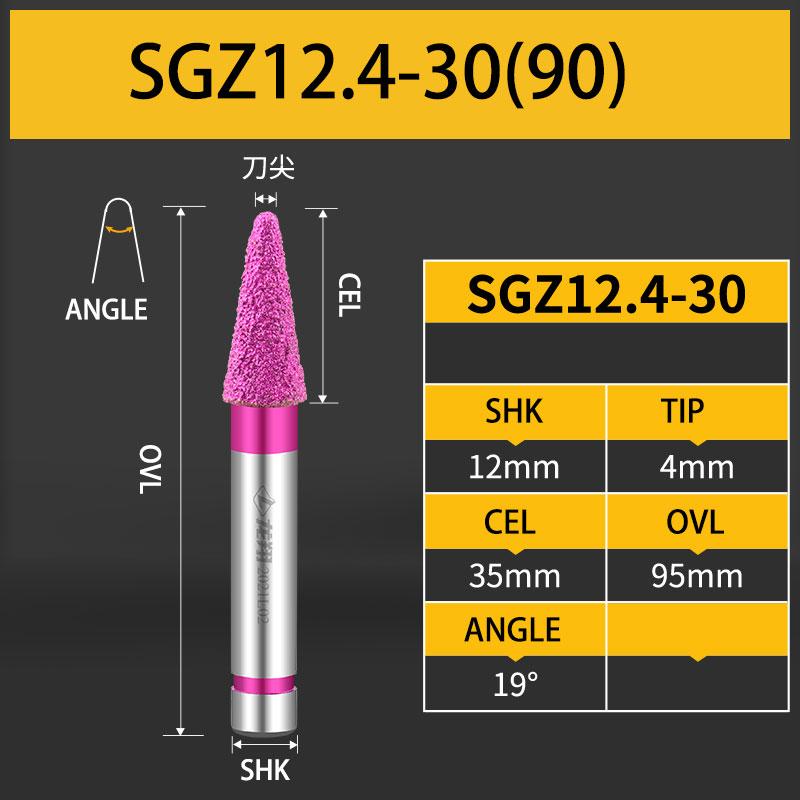 LOXA Vacuum Brazed Engraving Bit for Granite 5