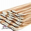 human hair clip-in extensions 4