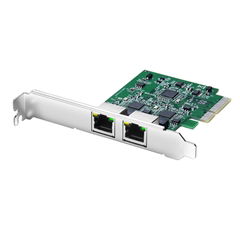 Fly Kan Dual Port Gigabit PCI Express Server Network Adapter Card - PCIe NIC