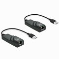 Fly Kan 1 Port USB2.0 Over Cat5e or Cat6 Extender Kit 165 ft. (50 m) 1