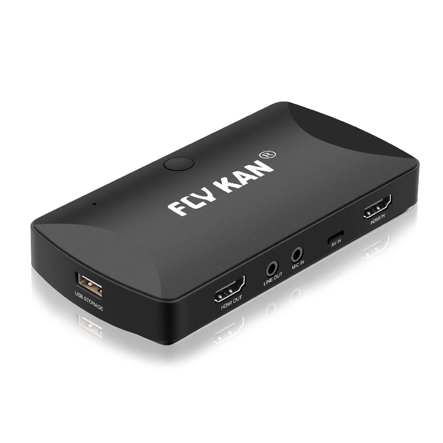 Fly Kan Standalone HD Video Capture Box (HDMI,Composite,Component)