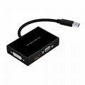 USB3.0 to HDMI-DVI-VGA with 3.5mm Audio