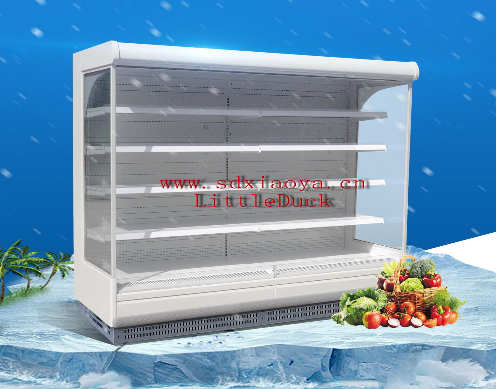 Upright chiller