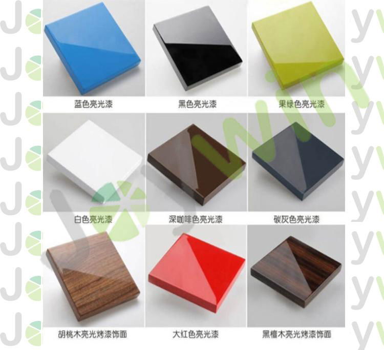 1220x2440x18mm high gloss  uv panel for kitchen cabinet door  3