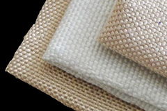 Texturized fiberglass fabric