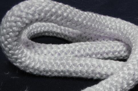 Knitted fiberglass rope 2