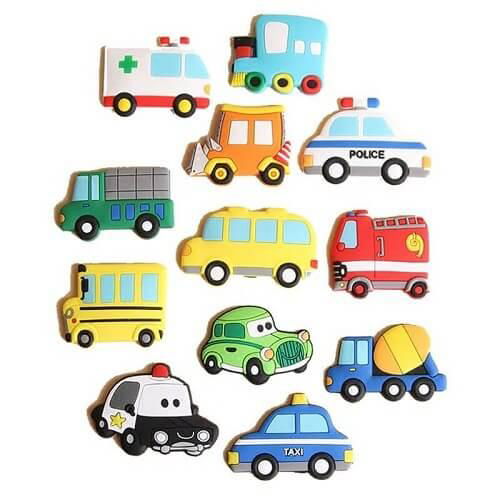 Safe Rubber Fridge Magnets, Soft PVC Fridge Magnets For Kids 3