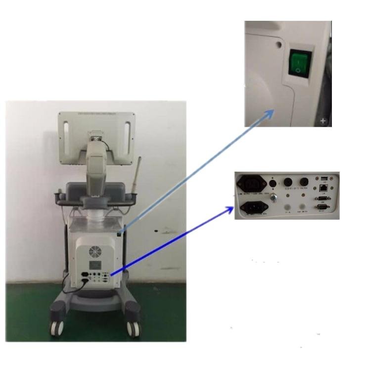 High resolution hospital trolley ultrasound machine 3