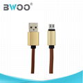 Wholesale Nylon Fast Charging 3 In 1 Usb Data Cable 4