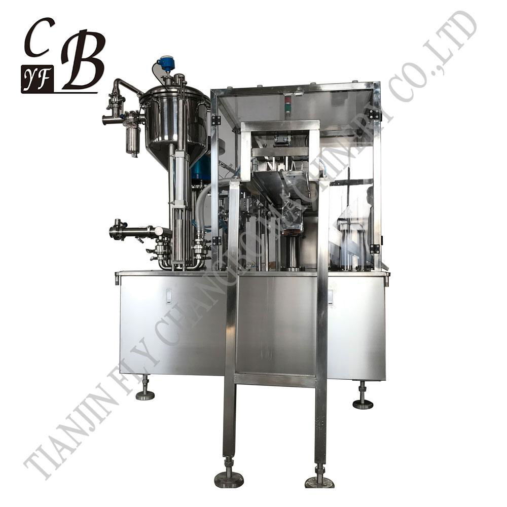 Spout pouch filling capping machine 4