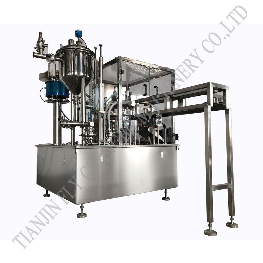 Spout pouch filling capping machine 5