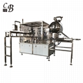 Automatic 5 nozzle liquid spout pouch filling capping machine 1