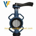 Centerline WCB ductile iron butterfly valve for water specification 2