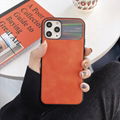 Geniue Leather Phone Case Protect Lens For Iphone 11 ProMax Protect Lens