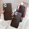 Contract Color NEW Shockproof iPhone case matt protective TPU back case