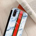 Huawei P30 P20 Pro P20 Lite Nova 4e 3e Phone Glossy Plating Stitching Marble