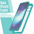 Full Corner Protection Casing Samsung Glaxy S10 5G Clear Phone Case