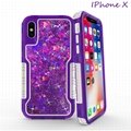 Iphone Xs max xs x xr 7p 8p 6p Two in one quicksand glitter Case
