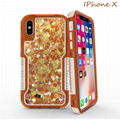 Iphone Xs max xs x xr 7p 8p 6p Two in one quicksand glitter Case