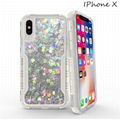 Iphone Xs max xs x xr 7p 8p 6p Two in one quicksand glitter Case