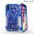 Iphone Xs max xs x xr 7p 8p 6p Two in one quicksand glitter Case