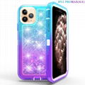 360 Full Cover Iphone11pro Max/Xs Max/Xs/X/Xr/7p/8p 6p Gradient Quicksand Case