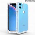 Five Colors Full Transparent Pattern Shockproof Case for New iPhone 11