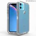 Five Colors Full Transparent Pattern Shockproof Case for New iPhone 11