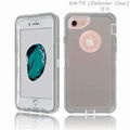 Transparent Clear Case For iPhone 6 iPhone7 iPhone8 Hard Plastic Clear Case 