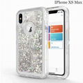 Contrast Colors Quicksand Glitter iphone case for iphone XSMAX