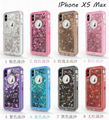 Contrast Colors Quicksand Glitter iphone case for iphone XSMAX