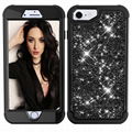 360 Full Cover iPhone 7Plus 8Plus Hit Color Shiny Luxurious Girl Case