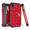 8 Color iPhone XR Hit Color Shiny Bling Good Girl Case Shockproof PC Cover