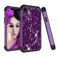 8 Color iPhone XR Hit Color Shiny Bling Good Girl Case Shockproof PC Cover