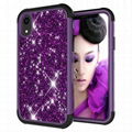 8 Color iPhone XR Hit Color Shiny Bling Good Girl Case Shockproof PC Cover