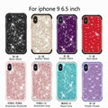 Bling Glitter iPhone XS MAX Silicone and Hard PC Anti Scratch Shell