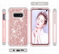 Samsung S10E Glitter Contrast Color Cases for Fashion Good Girl