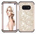 Samsung S10E Glitter Contrast Color Cases for Fashion Good Girl